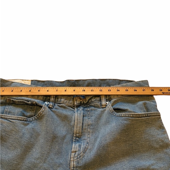 H & M Light denim Slim Fit- Size 36x32 - Picture 2 of 7